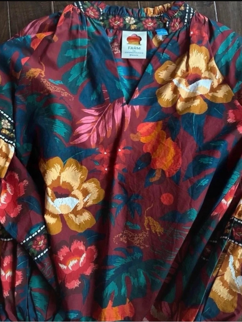 Farm Rio blouse